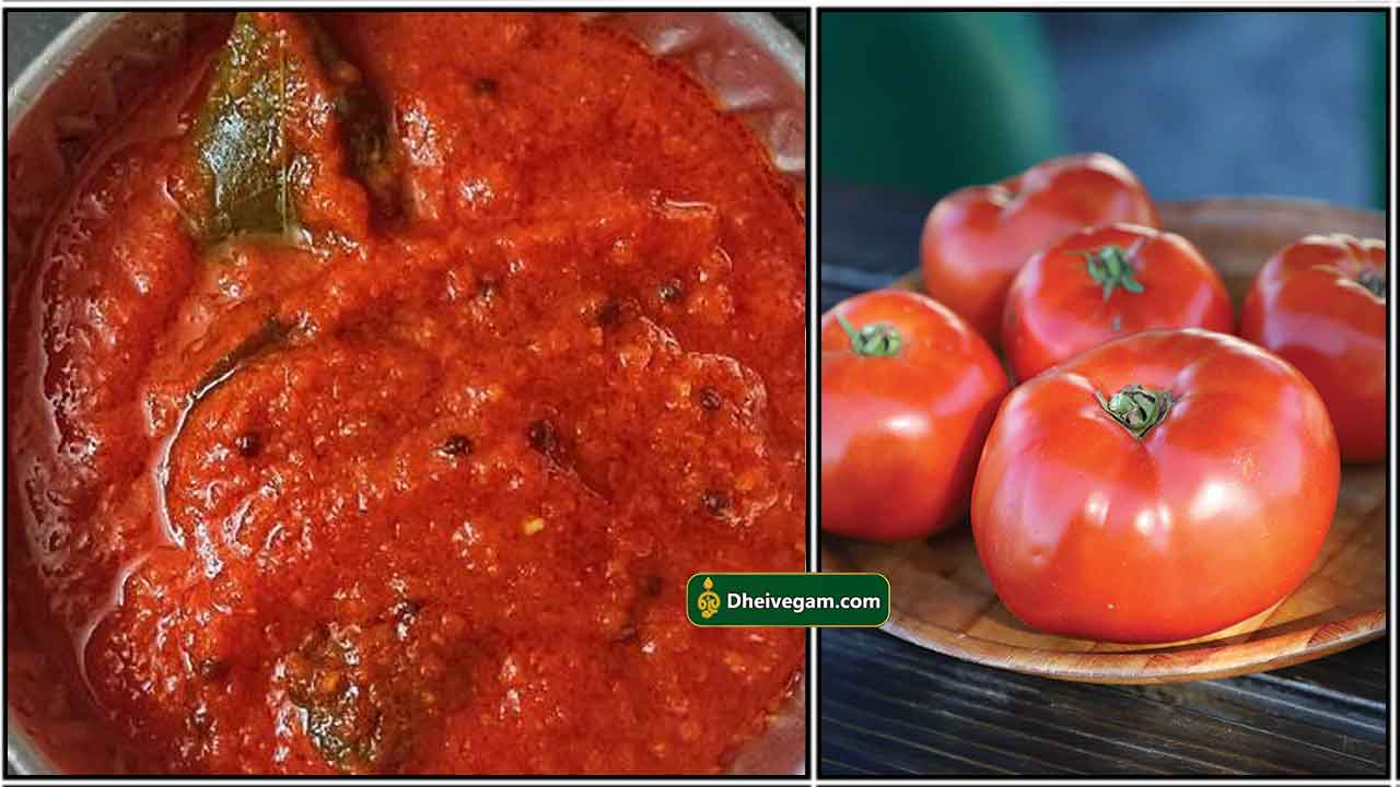 தள்ளுவண்டி தக்காளி சட்னி