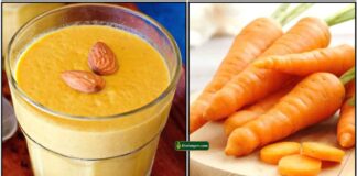 கேரட் பால் ரெசிபி carrot-milk