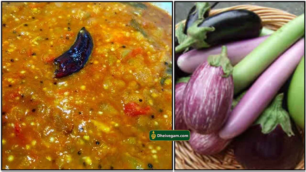 கத்திரிக்காய் கடைசல் ரெசிபி