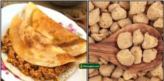 சோயா கீமா தோசை soya-keema-dosai
