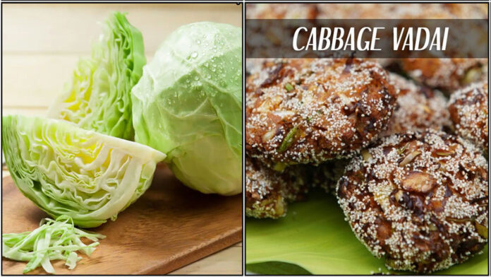 cabbage vadai