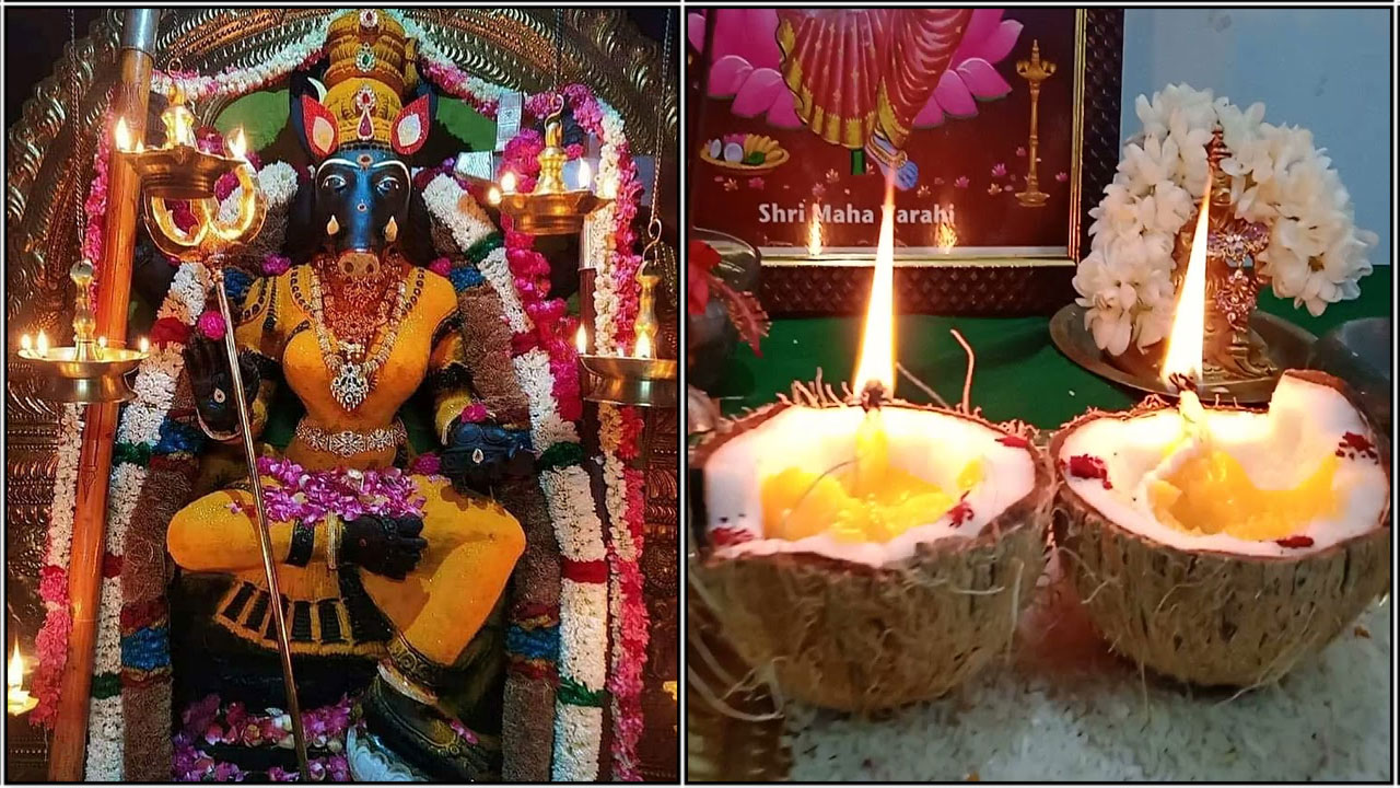 varahi coconut dheepam