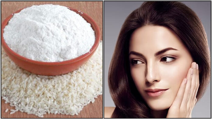 rice flour face