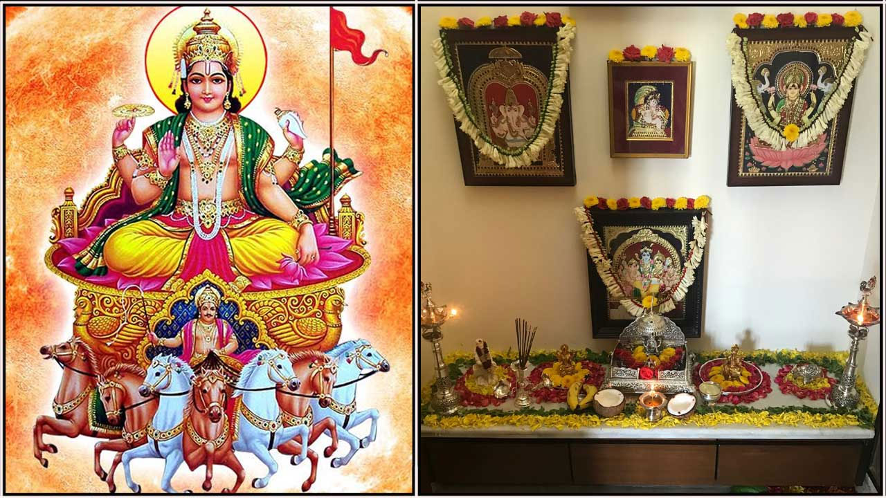 suriya bhagavan poojai room