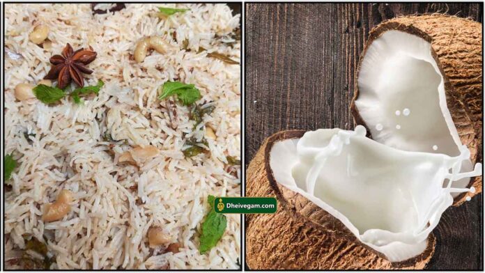 thengai-paal-pulao