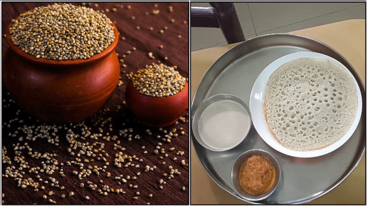 கம்பு ஆப்பம் செய்யும் முறை