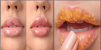 கருத்த உதடும் சிவப்பாக மாற lips scrub
