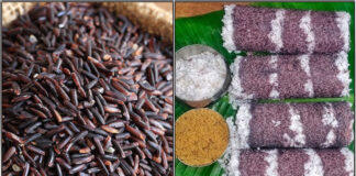 black rice puttu