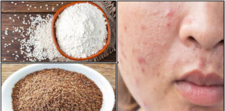 rice flour powder face