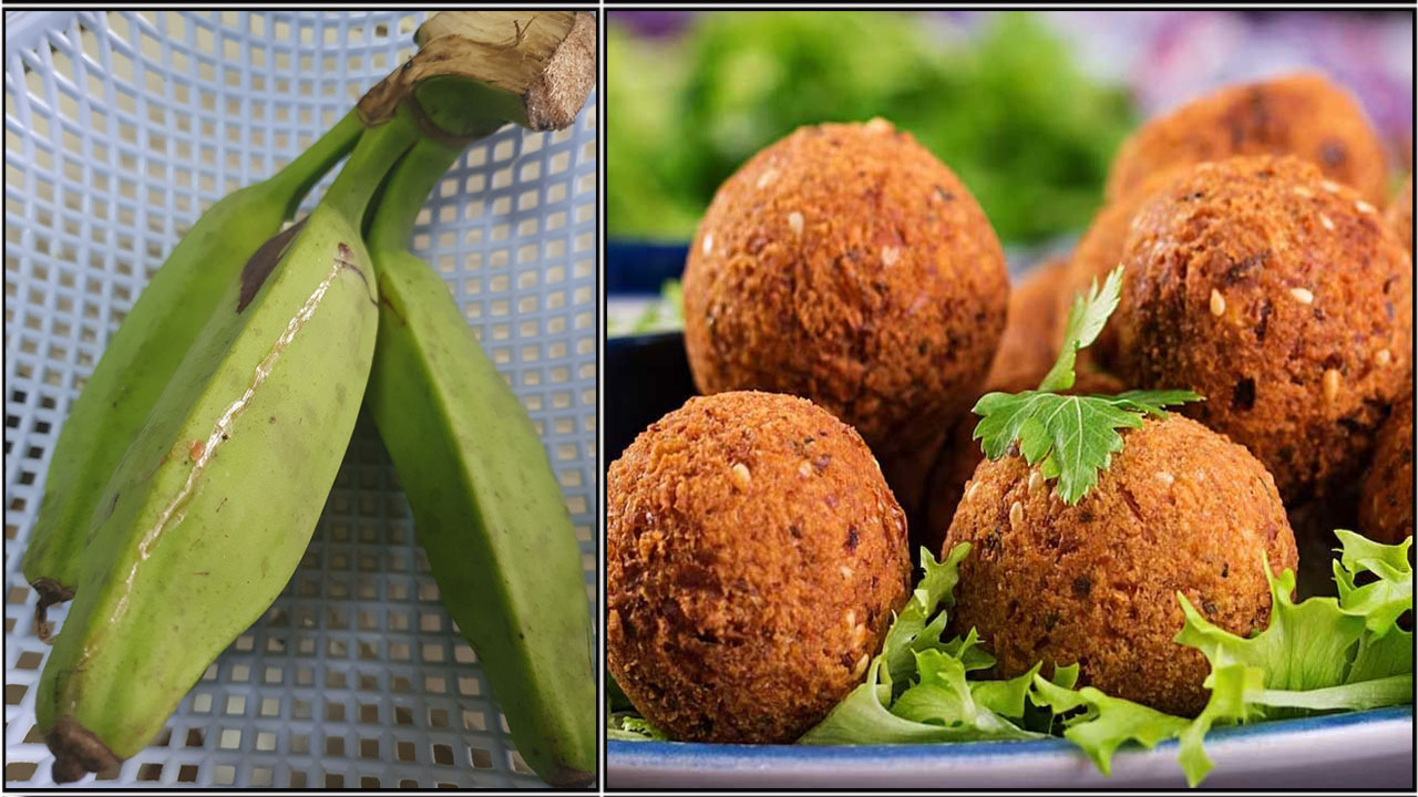 வாழைக்காய் கோலா உருண்டை செய்முறை